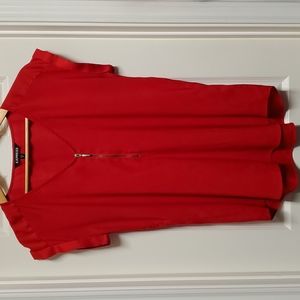 ❤️EXPRESS❤️ RED BLOUSE SIZE M❤️